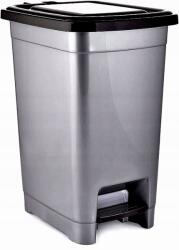 Dünya Plastik Pedálos tartály Slim 15 l 225x305x393 mm (01042_GRA)