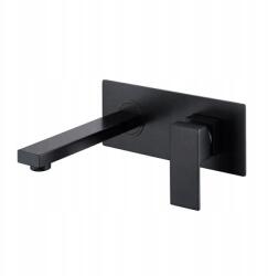 CHDE Qvadro Box fekete, falba süllyesztett mosdó csaptelep (BUP-951)