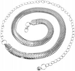 EdiBazzar Öv, fém lánc, ezüst színű, női derékpánt (8937422300666)