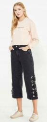 Topshop farmernadrág, Size W26 L30, fekete, 64% poliészter, 36% pamut