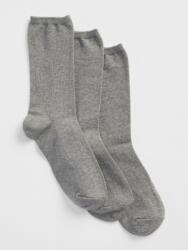 GAP Основни чорапи, 3 чифта GAP GAP | Siv | ЖЕНИ | ONESIZE