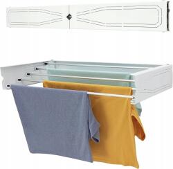  Fali ruhaszárító, összecsukható, fehér, 75cm, beltéri/kültéri Ruhaszárító