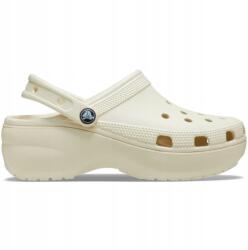 Crocs Classic Platform Clog női papucs, Size 36, 5 (W6), Bone színben (206750-2Y2)