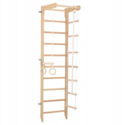 Rinagym Gimnasztikai létra, Yarnwood, 230cm magas, 100kg terhelhetőség (RNG SPR B 2 NAT)