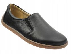 Helios Komfort 452 női félcipő, fekete, bőr, Size 38, barefoot (452.012)