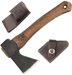 BeaverCraft Toporișcă Mică pentru Sculptură cu Teacă din Piele AX1