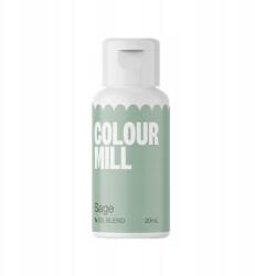 Colour Mill Sage olajbázisú színező, 20ml, élelmiszer színezék