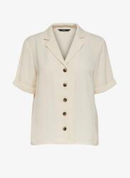 ONLY Rövid Ujjú Ing, Size 34, bézs színű