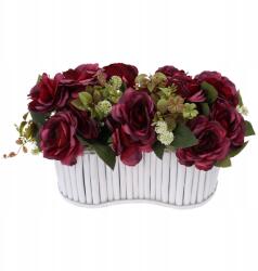 Trend-Deco Fa virágcserép, nyílhegy alakú, 37cm hosszú, belső védőfólia (TRE24ND008/W)