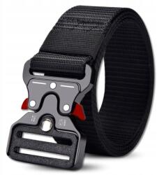 EdiBazzar Férfi katonai taktikai túlélő öv, fém csat, nylon, 125cm (Pasek parciany męski do spodni mocny Pas)