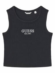 GUESS T-Shirt Pentru copii Rib Midi Sl J4YI16KBZP4 jblk jet black a996