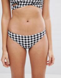 New Look Bikini alsó, Size 38, fekete mintás, 90% poliészter