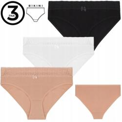 Moraj Női bugyi, csipkével, 3 darabos csomag, Size XL (451-006/3)