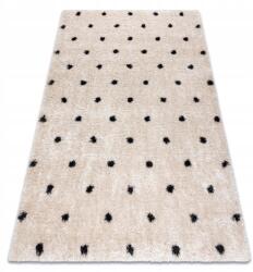 Dywany Łuszczów Shaggy Szőnyeg Fluffy 160x220 Pöttyös #AF263 (AF263)