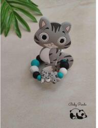 Baby Panda Marokrágcsa - Cica - szürke