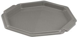 Herevin Oktogon műanyag tálca - 39x38 cm, nyolcszögletű csúszásmentes felszolgáló