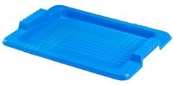 Royal SPARTA szögletes műanyag tálca peremes - 39x29 cm, csúszásmentes fogantyúval