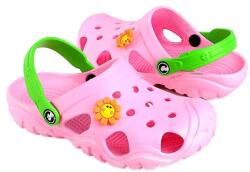 Jose Amorales Papuci/saboti, clogs, pentru copii, spuma EVA, roz si verde, marimea 28, Jose Amorales