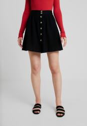 Pieces Szoknya, Size 36, fekete, 90% pamut, 10% len