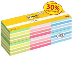 3M POSTIT Bloc de notițe adezive, 76x76 mm, 6x450 coli, 3M POSTIT, culori mixte (7100321804)