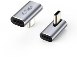Tech-Protect Адаптер с USB-C от Tech Protect Ultraboost AA03 - Сив (5906302367986)