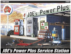Academy 15122-es számú modellkészlet - Joe Power Plus benzinkútja LE: (1: 24)