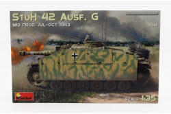 MiniArt Tank Stuh 42 Ausf. G Katonai 1943 1/35