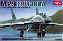 Academy Modell Kit repülőgép 12615 - M-29 FULCRUM (1: 144)