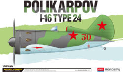 Academy 12314 - Polikarpov I-16 Type 24 LE: (1: 48)
