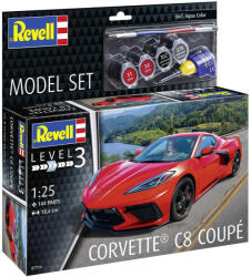 Revell ModelSet autó 67714 - Corvette C8 Coupé (1: 24)