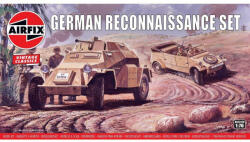 Airfix Classic Kit VINTAGE katonai A02312V - Német felderítő készlet (1: 76)