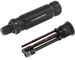 Koswork 6, 3 mm-es bitkészlet gyorsbefogó fogantyúval