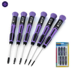 Shesto Modelcraft Allen csavarhúzók golyós csavarhúzóval (6 darabos készlet)