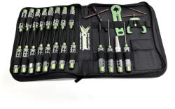 Positec szerszámkészlet táskával együtt (HSS típus), 24 db
