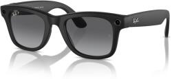 Ray-Ban Ochelari Smart Ray-Ban Meta WAYFARER, Marime M, Negru, 32 GB stocare, Camera Foto 12mp, 5 microfoane, difuzoare, Wifi 6, Meta AI, Standard, Gradient-Grafit-Polarizat, Negru-Mat (RW4006601ST3)