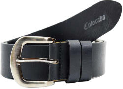  Fekete színű férfi bőr öv, 4 x 115 cm (FO-301-F-2-17727-115-cm)