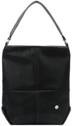 GREGORIO EKO PREMIUM #111-4 fekete női rostbőr táska 30 x 33 x 16 cm (50224)
