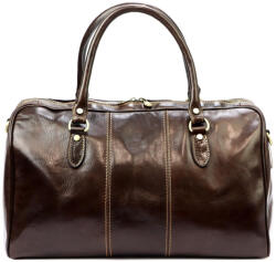 GREGORIO 132 sötétbarna marhabőr utazótáska 45 x 29 x 25 cm (54788)