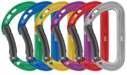 Petzl Set Spirit 6-Pack Bent Gate Blue/Gray/Violet/Green/Red/Yellow M061Ab01 (3342540841444)