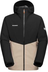 Mammut Jacheta Barbati Mammut Alto Light 3 in 1 HS Hooded Savannah-Black (1010-30870-7521)