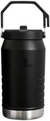 STANLEY - termos clasic cu maner - The IceFlow Flip Straw Jug - negru - 1.9 Litri (ECL-6100)