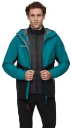 Mammut Jacheta Barbati MammutAlto Light 3 In 1 Hs Hooded Deep Teal-Black (1010-30870-40322)