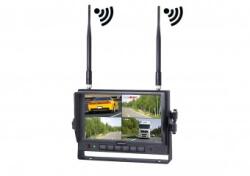 Vignal Ecran multi display Vignal, wireless - 2, 4 Ghz de 7 inchi, monitorizare camion (FD14216) Monitor de masina