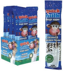 Quick Milk Kókusz-csokoládé tejszívószál 30 g