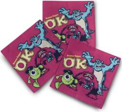 ETEX C07 gyerek textilzsebkendő Szörny Rt lila 3db