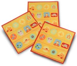 ETEX C07 gyerek textilzsebkendő Micimackó narancs 3db