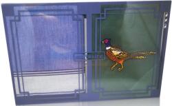 ETEX M18 fácán mintás férfi textilzsebkendő 2db