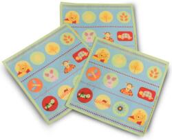 ETEX C07 gyerek textilzsebkendő Micimackó kék 3db