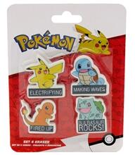CYPBrands Pokemon set 4 erasers