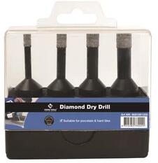 BAUTOOL set carote dimantate cu montare pe polizor unghiular 6-12 mm, M14 (6681081430)